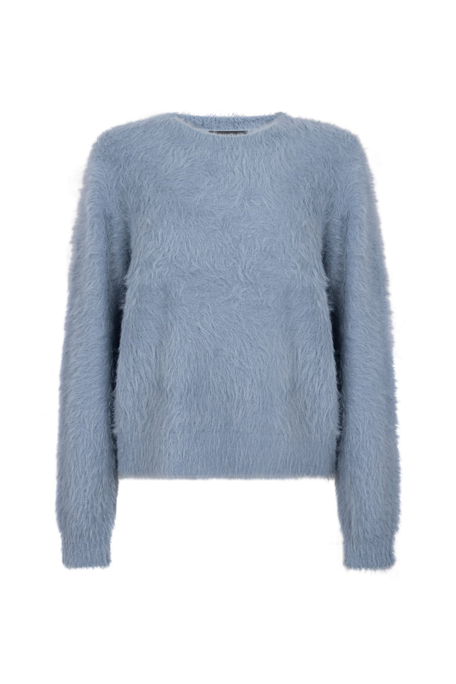 Trui Feather Yarn Moody Blue Melange O01-22-602