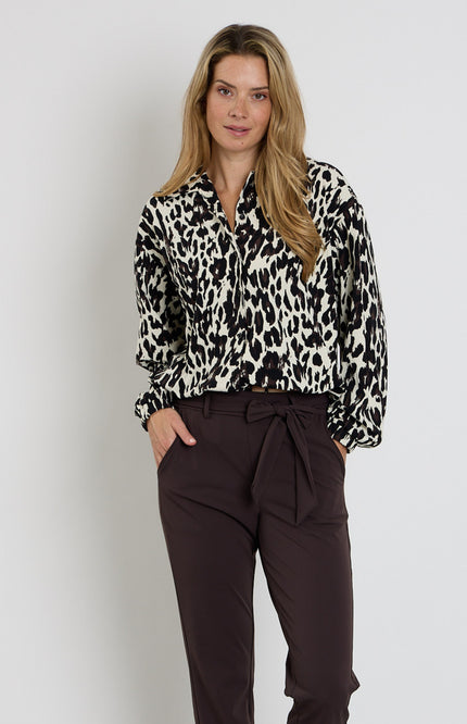 Travel Blouse Daphne Black Espresso 264