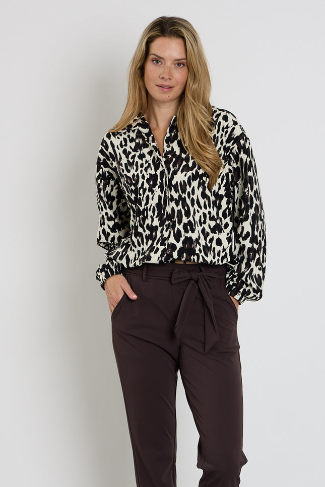 Travel Blouse Daphne Black Espresso 264