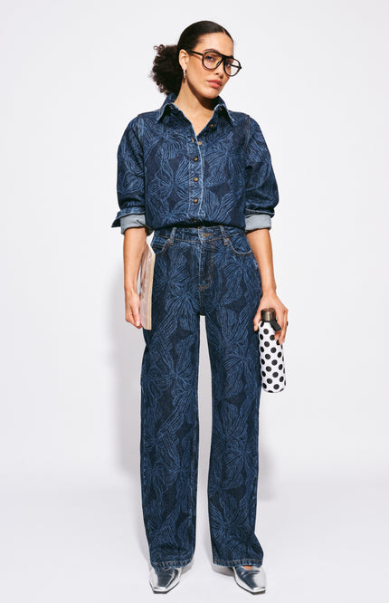 Jeans Julia Bows Mid Blue SP9748
