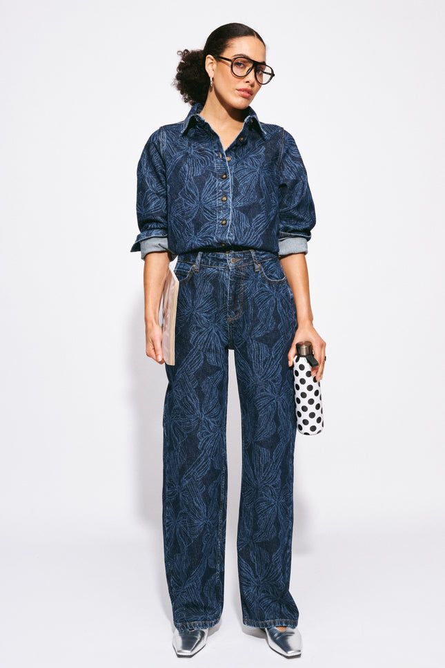 Jeans Julia Bows Mid Blue SP9748