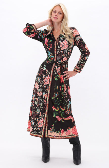 Jurk Maxi Met Bloemenprint D603-P177