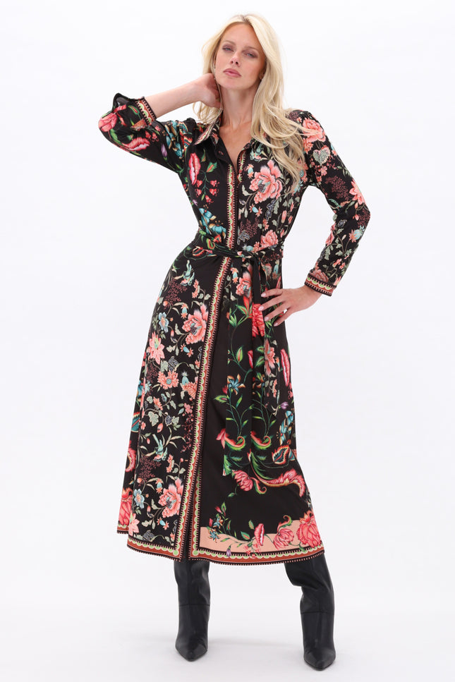 Jurk Maxi Met Bloemenprint D603-P177
