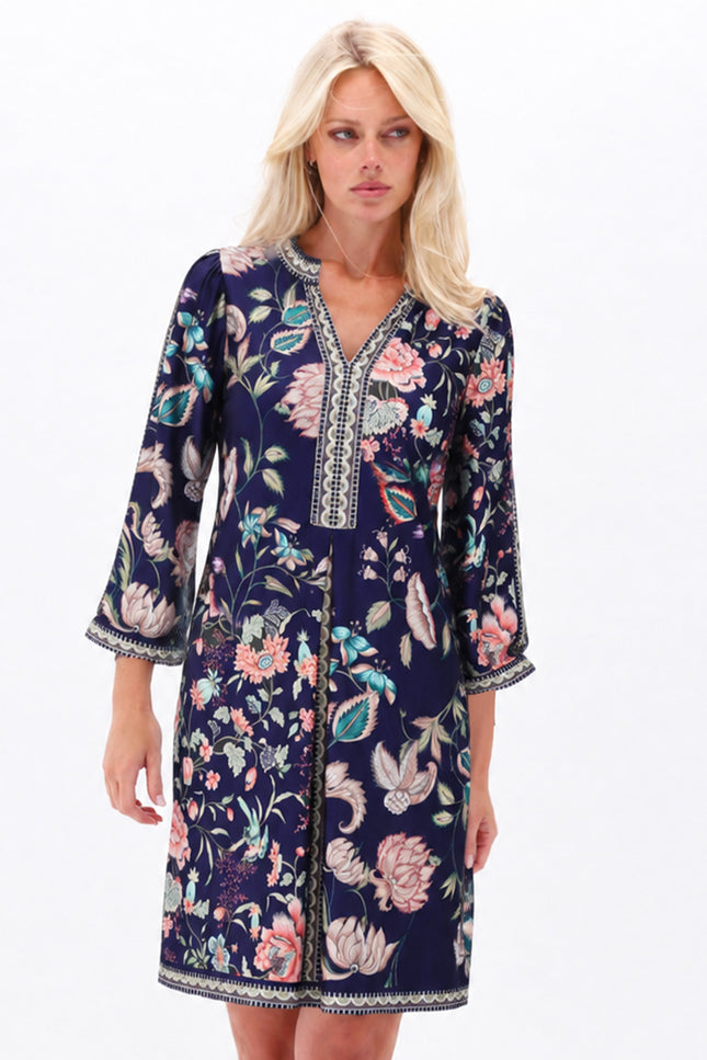 Jurk Met Bloemenprint D604-P178