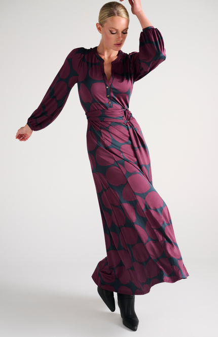 Jurk Maxi Met Print D116-P150