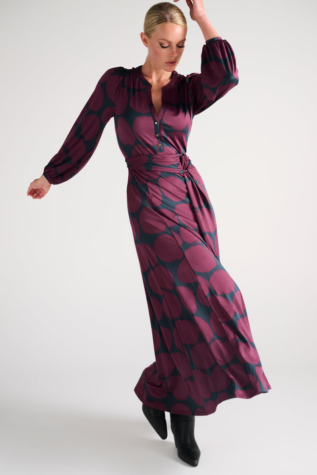 Jurk Maxi Met Print D116-P150