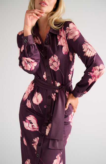 Jurk Maxi Met Bloemenprint D112-P149