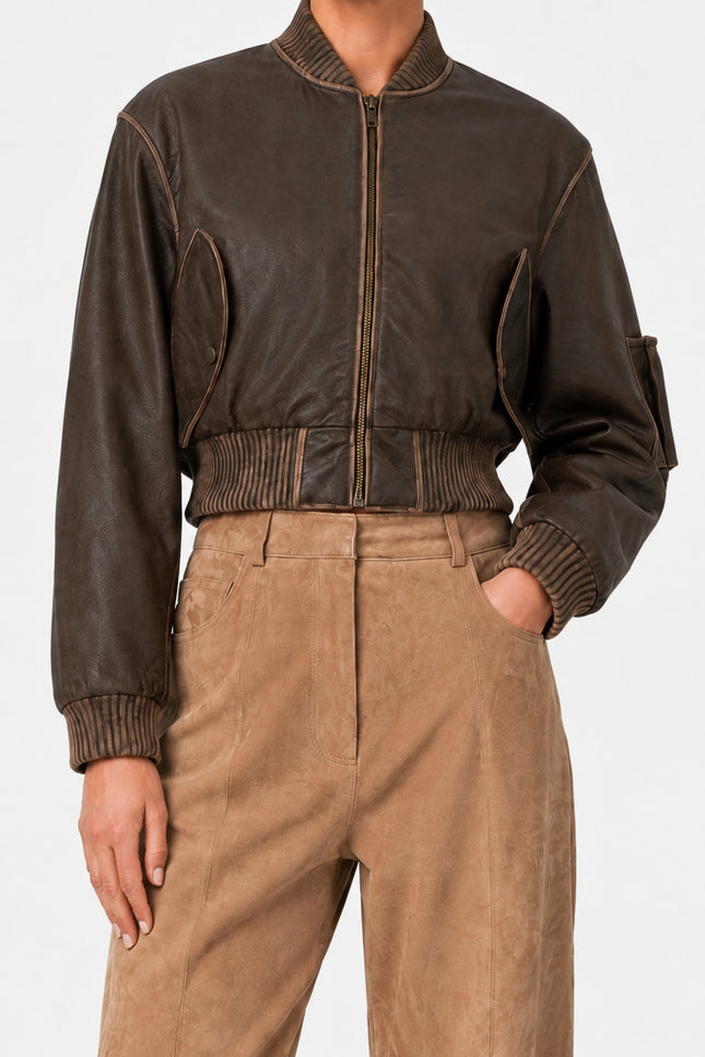 Jacket Josephien Vintage Brown