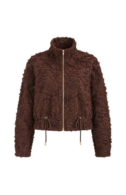 Jacket Fancy Lace Chocolate C39-21-801