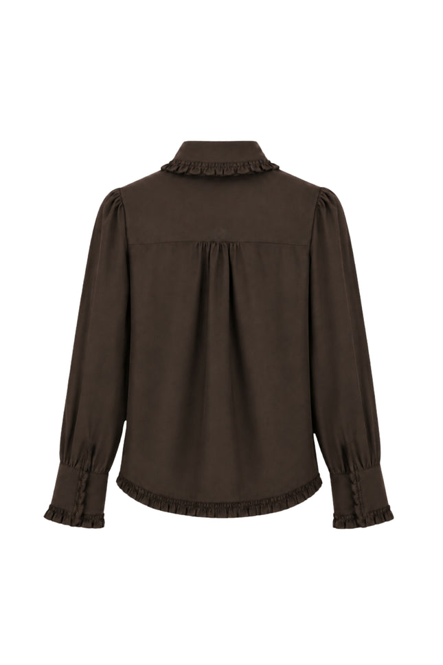 Blouse Camilla Dark Coffee