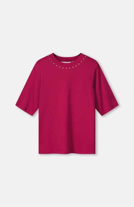 T-shirt Taylor Burgundy Red SP9774