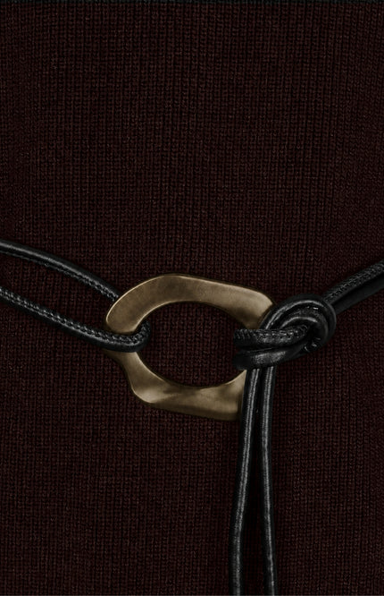 Jurk Long Knit Cacao F26.18515