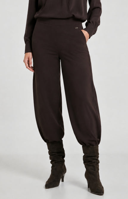 Travel Broek Barrel Brown