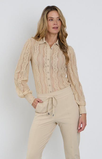 Travel Blouse Kant Sand 202352