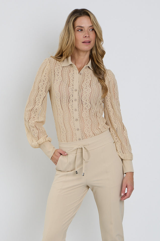 Travel Blouse Kant Sand 202352
