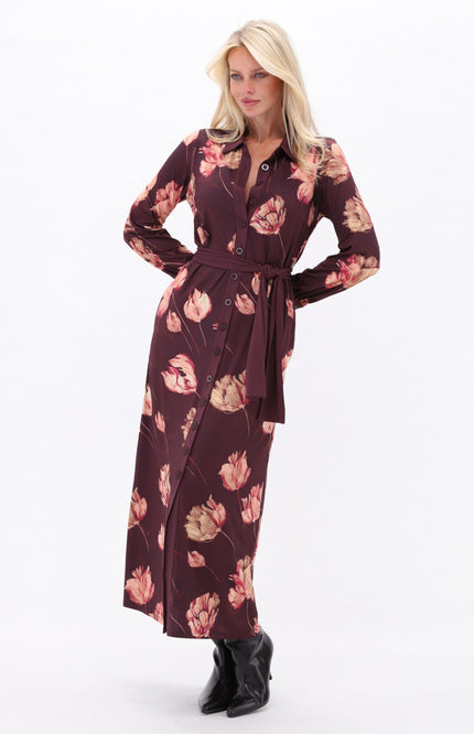 Jurk Maxi Met Bloemenprint D112-P149