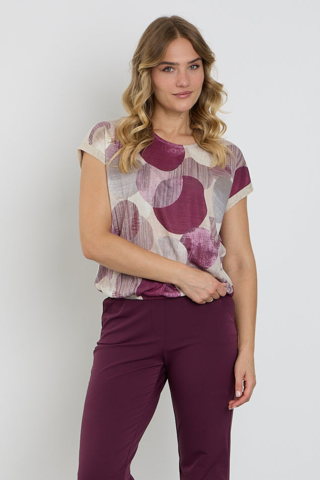 Blouse Allover Print Port 157583
