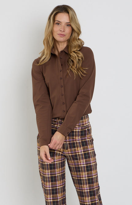 Travel Blouse Chestnut 60840