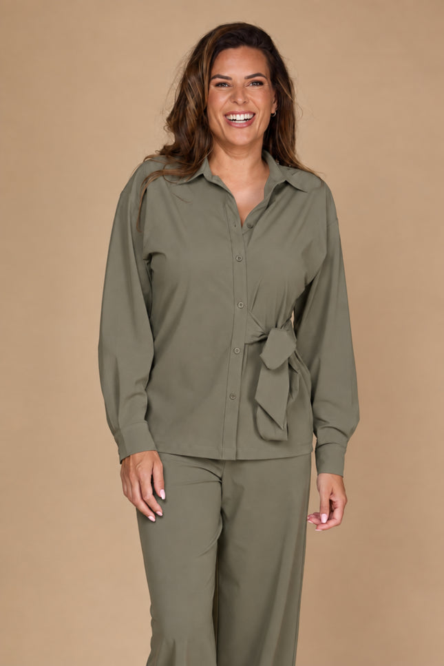 Travel Blouse Elza Green 265