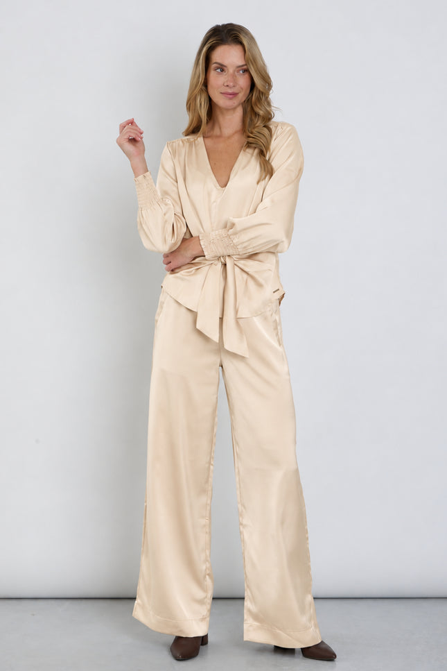 Broek Satin Sand 202936