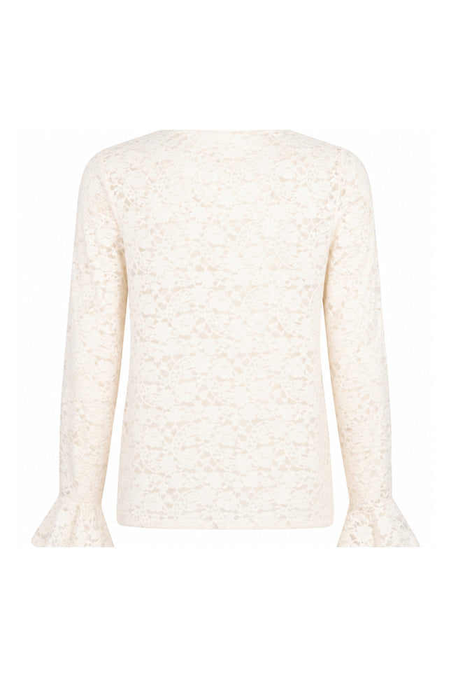 Top Flared Cuff Lace Snow C36-22-401