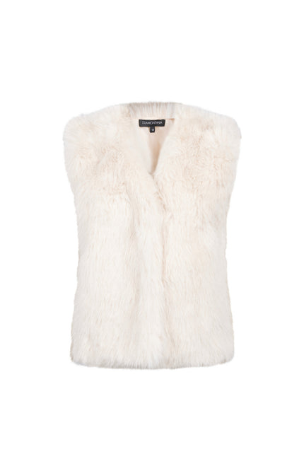 Gilet Faux Fur Lurex Snow O07-22-801