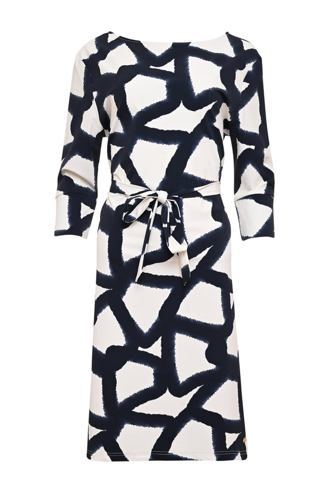 Maicazz Travel Jurk Dressy Cross Paint Stretchshop.nl