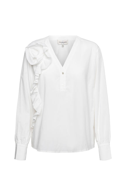 Blouse Warda White BL410