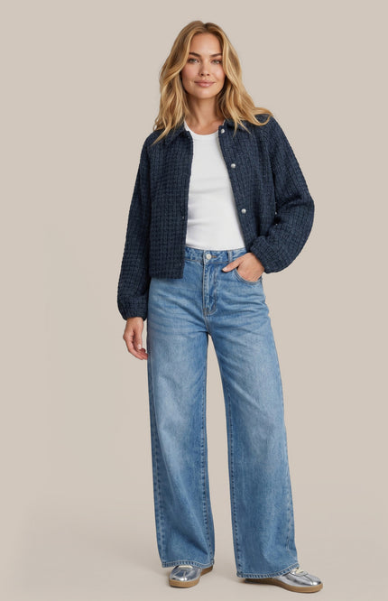 Jacket Keelin Denim Dark Blue