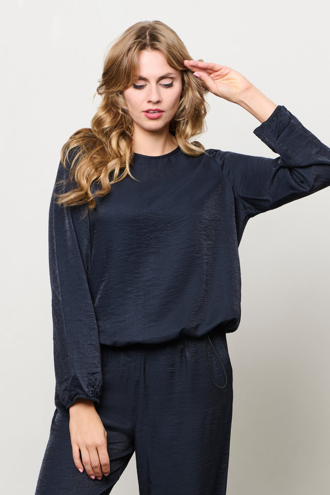 Blouse Messina Navy BL414