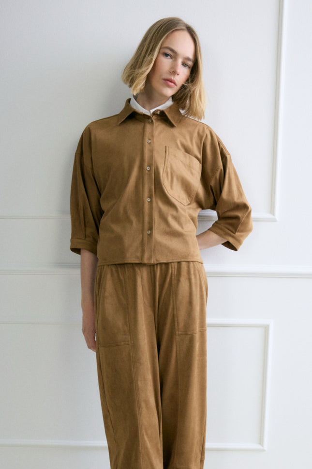 Blouse Faloura Ginger Bread