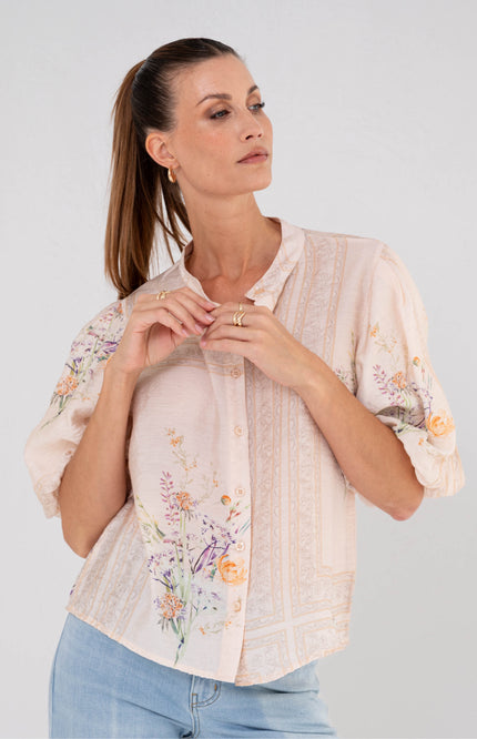 Maicazz Blouse Tominte Romantic Stretchshop.nl