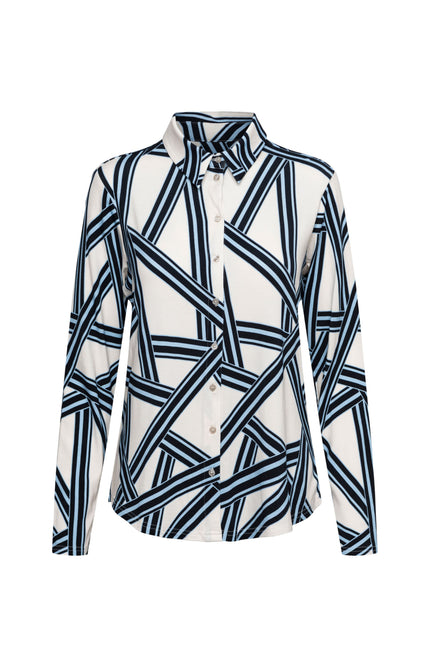 Blouse Lotte Line Chambray blue BL418