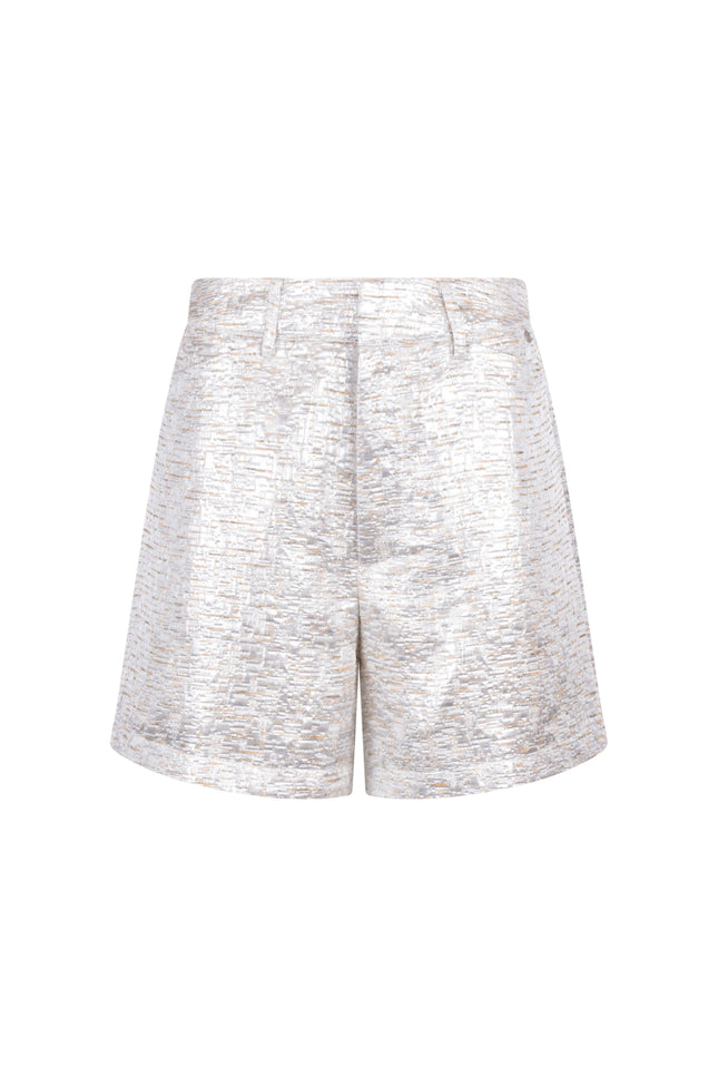 Nukus Short Dagmar Silver Camel NKS09072 Stretchshop.nl