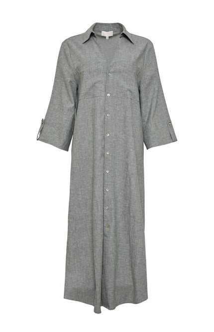 Maicazz Jurk Texx Pale Olive Stretchshop.nl