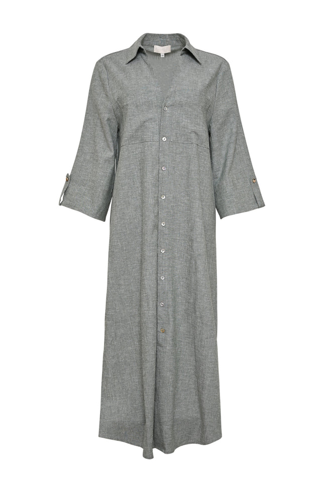 Maicazz Jurk Texx Pale Olive Stretchshop.nl