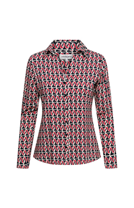 Blouse Vayen Moon Red Multi BL419