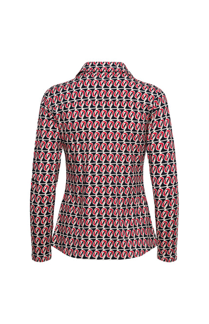 Blouse Vayen Moon Red Multi BL419