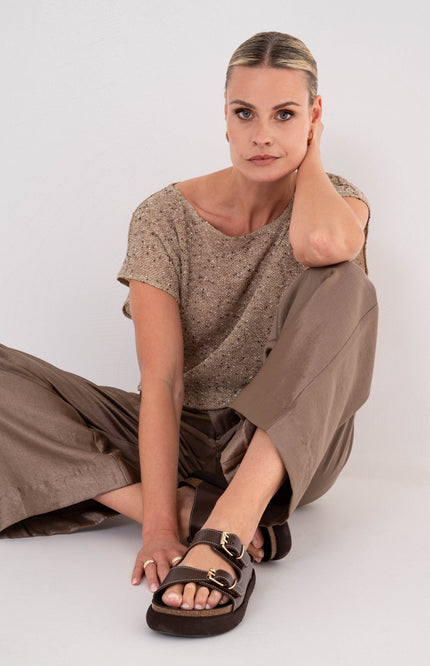 Maicazz Top Tyra Sand Stretchshop.nl