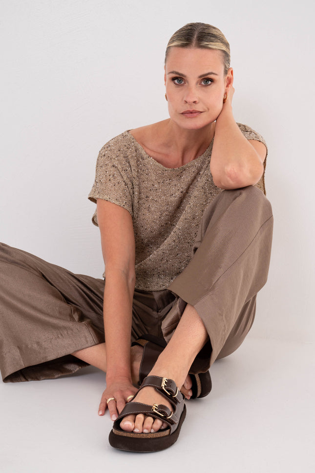 Maicazz Top Tyra Sand Stretchshop.nl