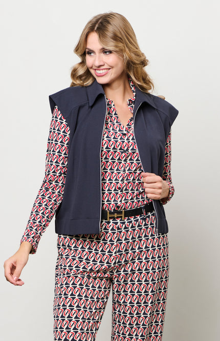 Blouse Vayen Moon Red Multi BL419