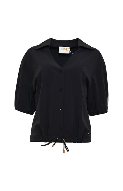 Maicazz Travel Blouse Flixx Black Stretchshop.nl