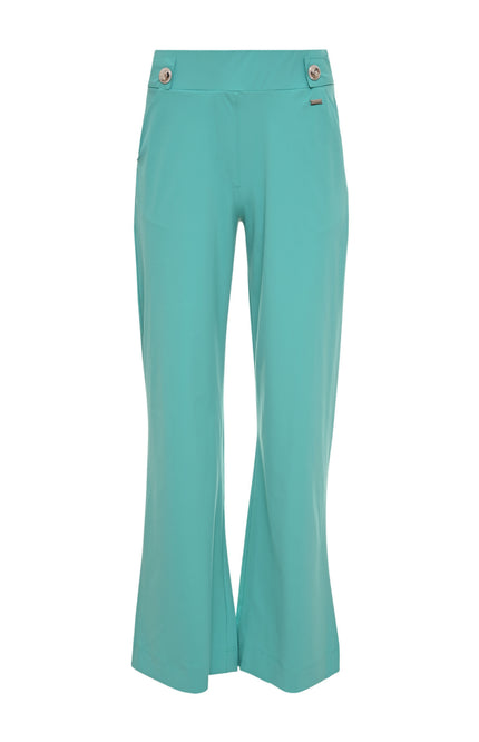 Maicazz Travel Broek Xavi Bright Aqua Stretchshop.nl