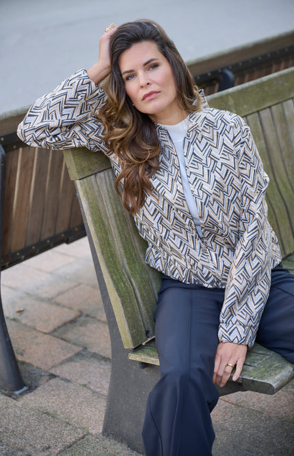 Jacket Bowie Offwhite Gold 255