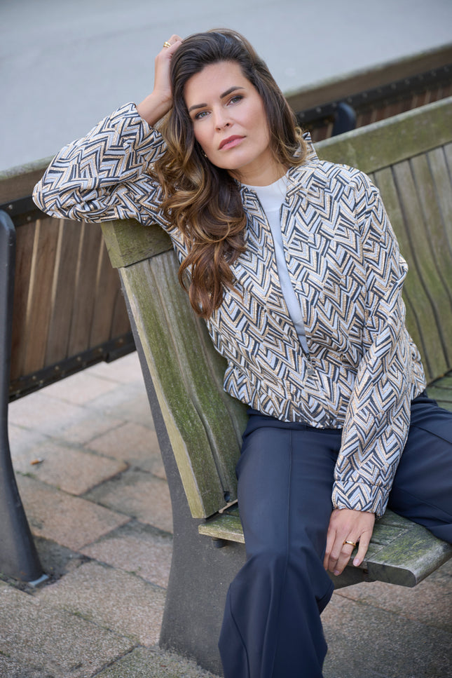 Jacket Bowie Offwhite Gold 255