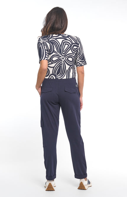 Zoso Broek Paloma Navy 261 Stretchshop.nl