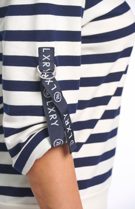 Zoso Sweater Manon Kit Night Blue 261 Stretchshop.nl