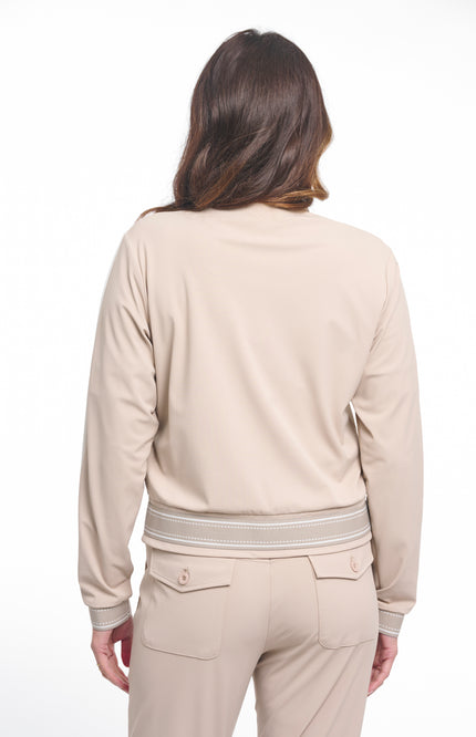 Zoso Travel Jacket Tyler Sand Stone 261 Stretchshop.nl