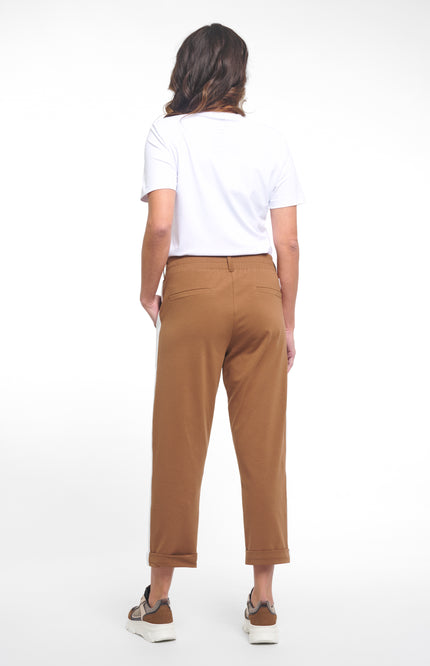 Zoso Broek Capri Vera Summer Camel 262 Stretchshop.nl