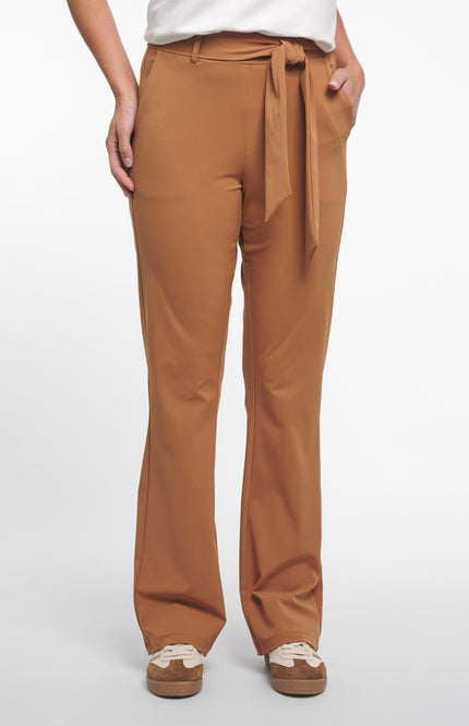 Zoso Travel Broek Belle Summer Camel 262 Stretchshop.nl